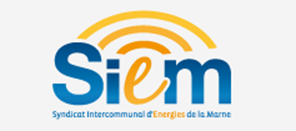 Logo du Syndicat Intercommunal d’Energies de la Marne (51) (SIEM)