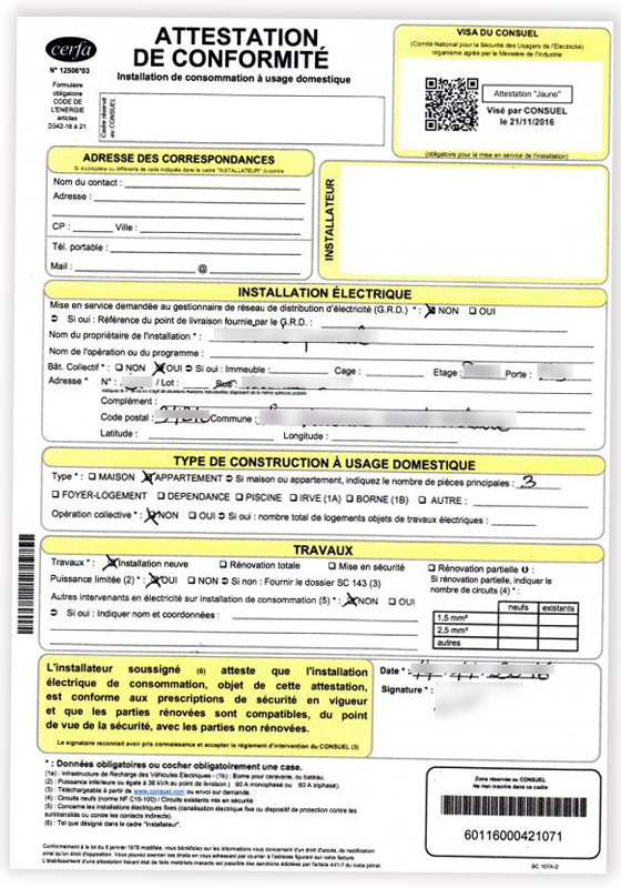 Quels sont les différents types de consuels